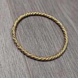 Gold Tone Bangle